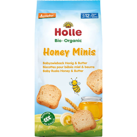 Holle Baby-Snack Honig-Minis ab 12 Monaten (100 g)