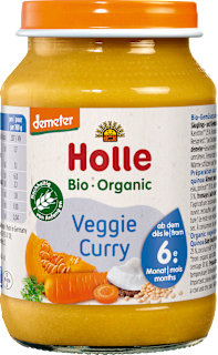Holle Menü Veggie Curry mit Quinoa ab dem 6. Monat (190 g)