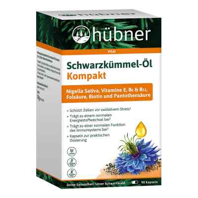 Hübner Schwarzkümmelöl Kompakt (90 Kapseln)