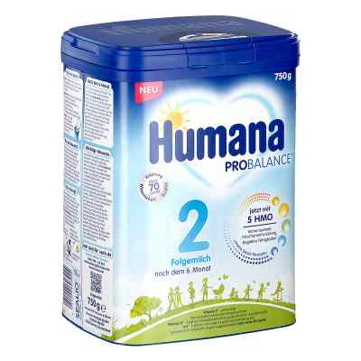 Humana Probalance Lait de suite 2 M.5hmo poudre (750 g)