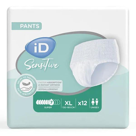 ID iD Pants sous-vêtement absorbant Super Taille XL (12 protections)