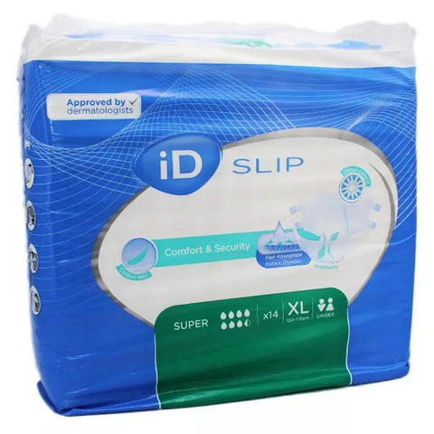 iD Slip All-in-One Incontinence Super Extra Large 14 briefs