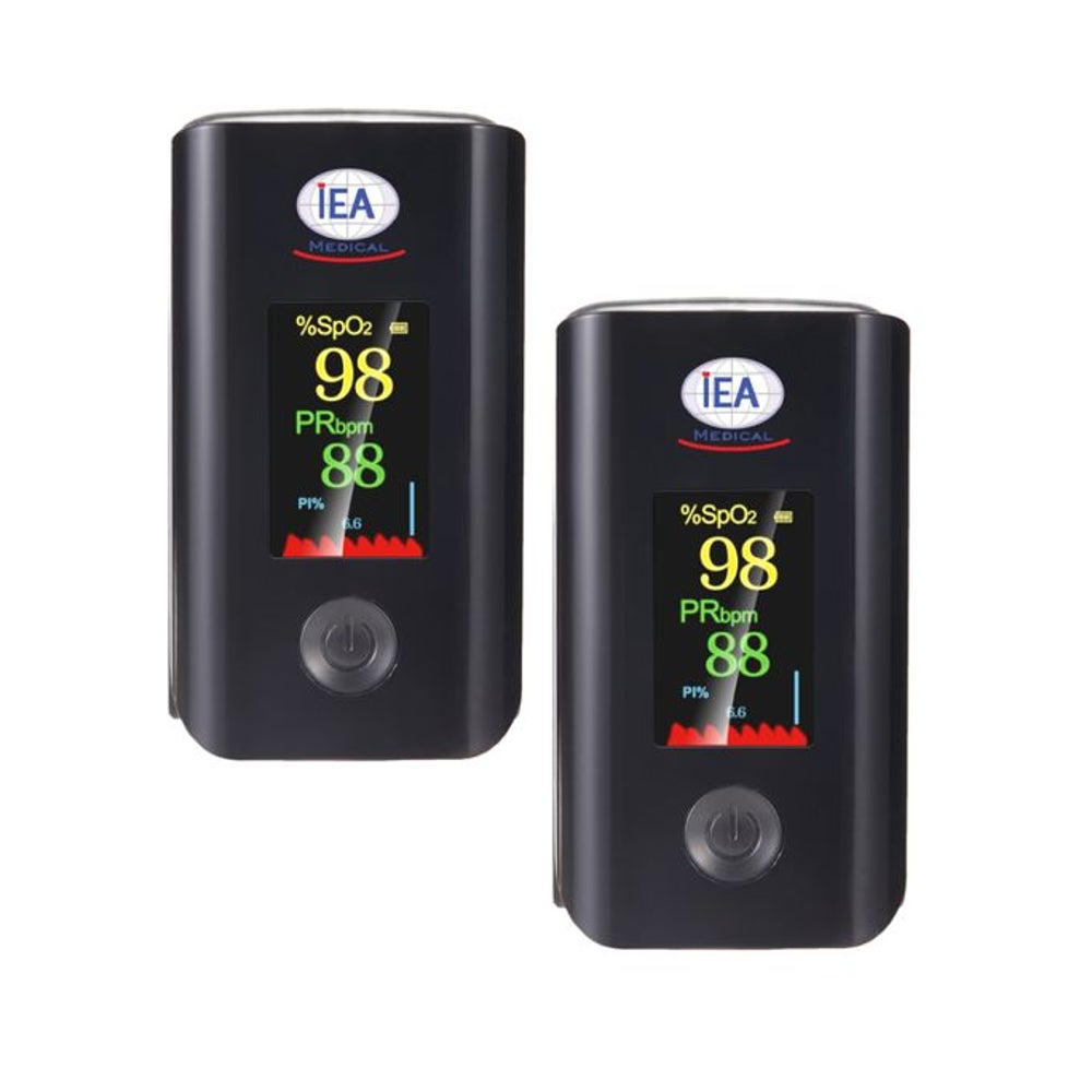 IEA Medical oxymètre de pouls JZK-305 (2 pièces)