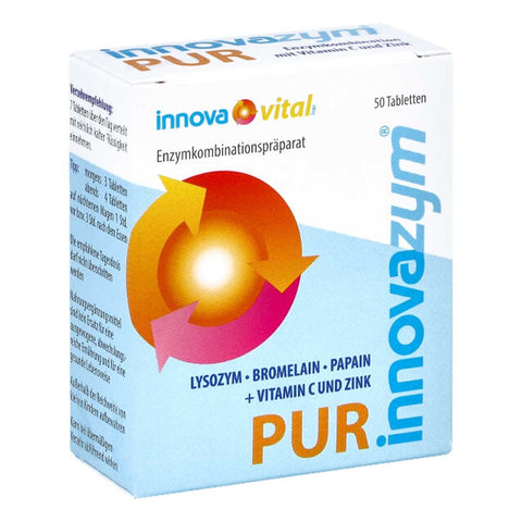 Innovazym pur magensaftresistente Tabletten (50 Tabletten)
