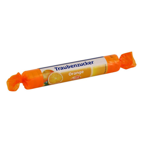Intact Traubenzucker Orange in der Rolle (1 Stück)