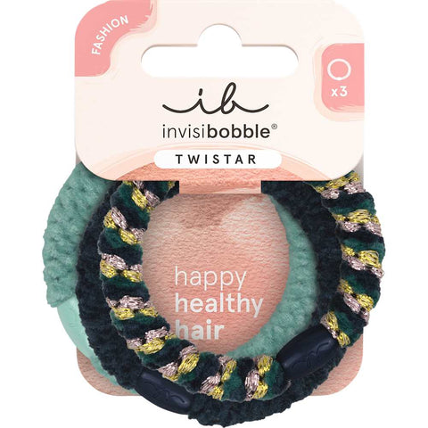 invisibobble TWISTAR Haargummis Blue Balance (3 Stück)