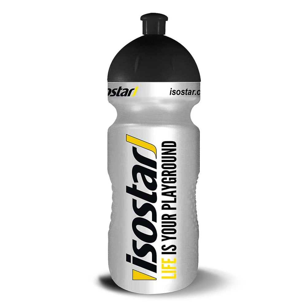Isostar Push Pull gourde Silver (650 ml)