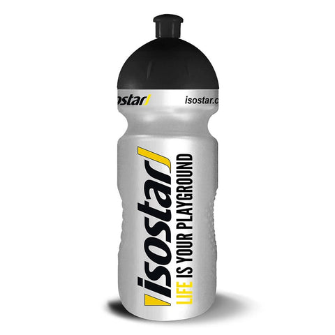 Isostar Push Pull gourde Silver (650 ml)
