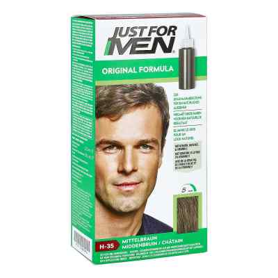 Just for men shampooing teintant brun moyen (60 ml)