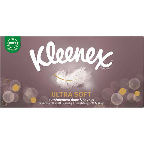 Kleenex Ultra Soft Papiertaschentücher (64 Stück)