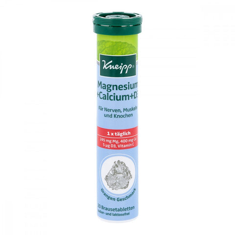Kneipp Magnésium + Calcium comprimés effervescents (20 pièces)