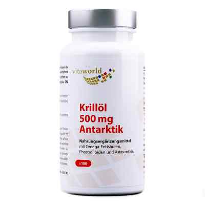 Vita World Antarktisches Krillöl 500 mg Kapseln (100 Stück)