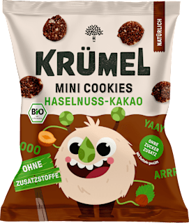 KRÜMEL Mini Monster Cookies noisette cacao (50 g)