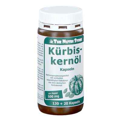 Hirundo Products Huile de pépins de courge 500 mg gélules (130 gélules)