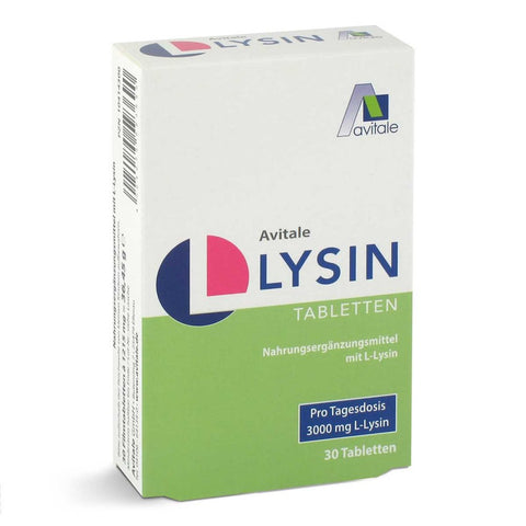 Avitale L-Lysin 750 mg Tabletten (30 Stück)