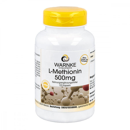 Warnke Vitalstoffe L-Méthionine gélules (120 pièces)