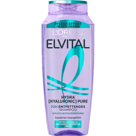 L'ORÉAL PARiS ELVITAL Hydra Hyaluronic Pure Shampoo (250 ml)