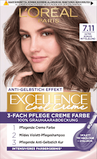 L'Oréal Paris Excellence Crème coloration Cool 7.11 blond moyen (1 pièce)