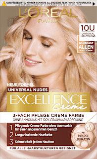 L'ORÉAL PARiS EXCELLENCE Creme Coloration Nude 10U blond très clair (1 pièce)