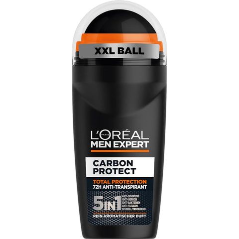 L'ORÉAL PARiS MEN EXPERT Carbon Protect 5in1 Antitranspirant-Roll-on (50 ml)