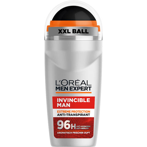 L'ORÉAL PARiS MEN EXPERT Invincible Antitranspirant Roll-on (50 ml)