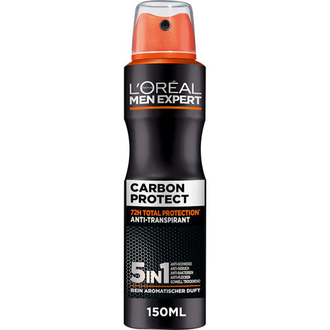 L'Oréal Paris Men Expert Antitranspirant-Deospray Carbon Protect 5in1 (150 ml)
