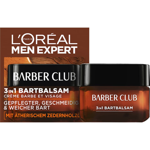 L'Oréal Paris Men Expert Barber Club Bartbalsam mit Zedernöl (50 ml)