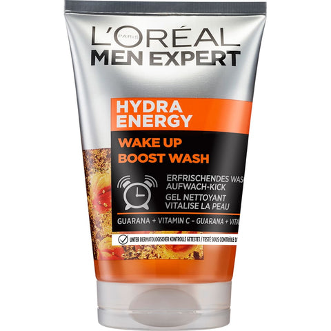 L'ORÉAL PARiS MEN EXPERT Hydra Energy Wake Up Boost Wash cleansing gel (100 ml)