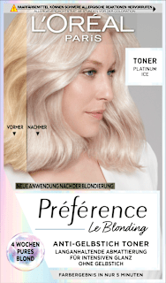 L'Oréal Paris Préférence Toner capillaire 01 Platinum Ice (1 pièce)