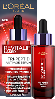 L'Oréal Paris Revitalift Sérum Anti-âge Laser au tri-peptides, à l'acide hyaluronique et à la vitamine C (30 ml)