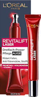L'Oréal Paris Revitalift Laser X3 Anti-Age Augencreme mit Koffein (15 ml)