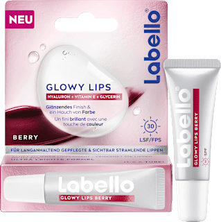 Labello Glowy Lips Berry Lippenpflege LSF30 (10 ml)