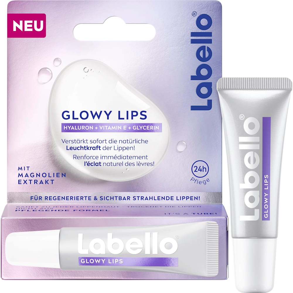 Labello Glowy Lips soin des lèvres (10 ml)