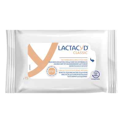 Lactacyd Classic Intim-Reinigungstücher (15 Stück)