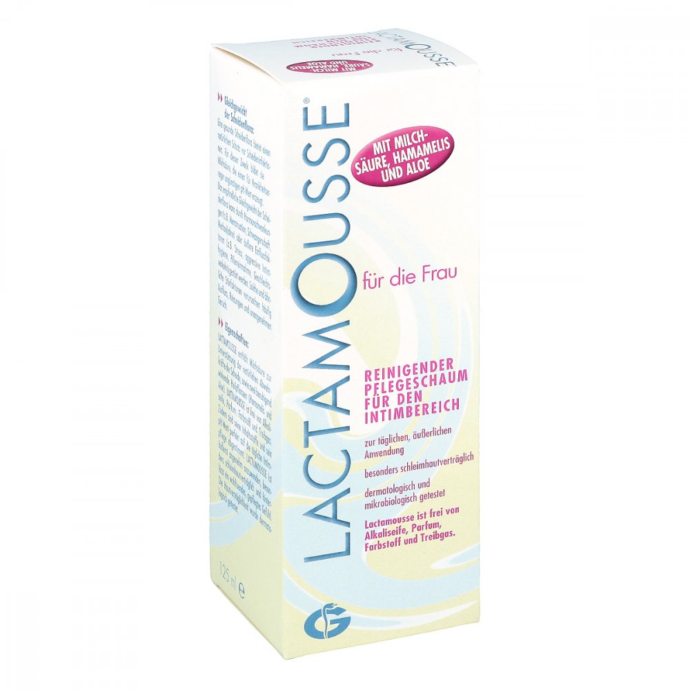 Lactamousse mousse de soin pour la zone intime (125 ml)
