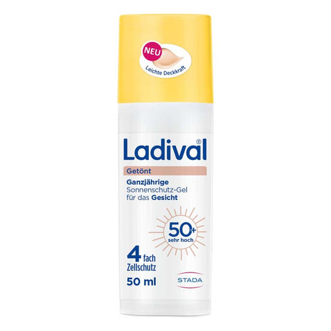 Ladival getönte Sonnencreme Gel Gesicht SPF 50+ (50 ml)
