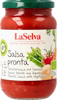 LaSelva Tomatensauce mit Gemüse (340 g)
