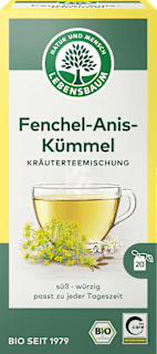 LEBENSBAUM Fenchel-Anis-Kümmel-Tee (20 Beutel), 50 g