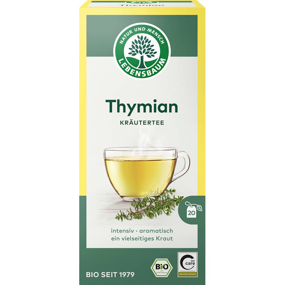 LEBENSBAUM tisane aux herbes au thym (20 sachets), 30 g