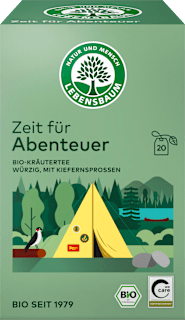 LEBENSBAUM Tisane aux herbes "Zeit für Abenteuer" (20 sachets), 40 g