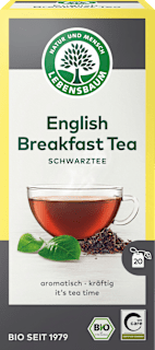 Lebensbaum thé noir 'English Breakfast' (20 sachets), 40 g
