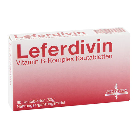 Leferdivin Complexe de vitamines B comprimés à croquer (60 pièces)