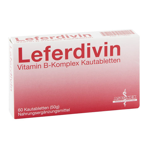 Leferdivin Vitamin B Complex chewable tablets (60 pieces)