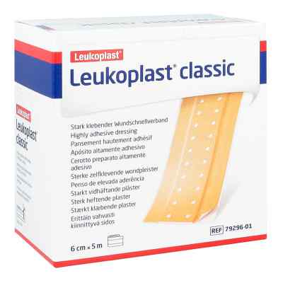 Leukoplast Classic sparadrap en rouleau 6 cm x 5 m (1 pièce)