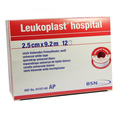 Leukoplast Hospital 9,2 m x 2,50 cm 1757 (12 pièces)