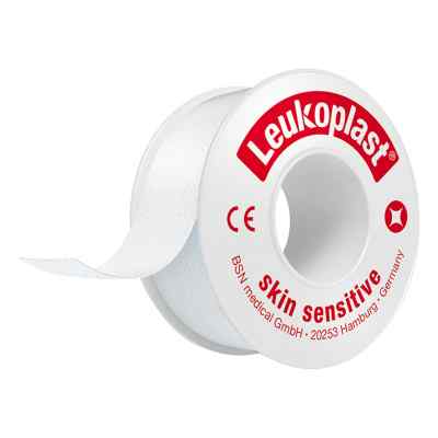 Leukoplast Skin Sensitive 1,25 cm x 2,6 m avec bord protecteur (1 pièce)