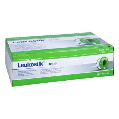 Leukosilk 2,5 cm x 5 m (12 pièces)