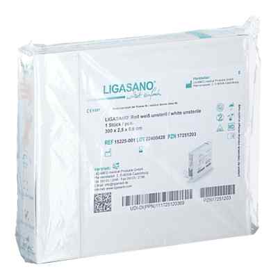 Ligasano Wundauflage weiß Rolle 0,6x2,5x300 cm unsteril (1 Stück)