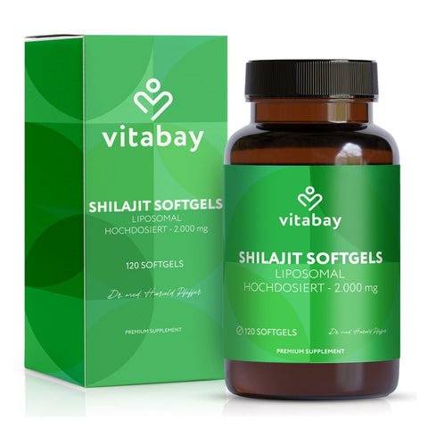 Shilajit gélules 2000 mg hautement dosées et liposomales (120 gélules)