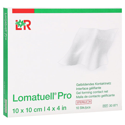Lomatuell Pro 10x10 cm stérile 10 pièces